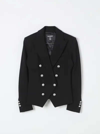 Balmain Blazer  Kids Color Black In Schwarz