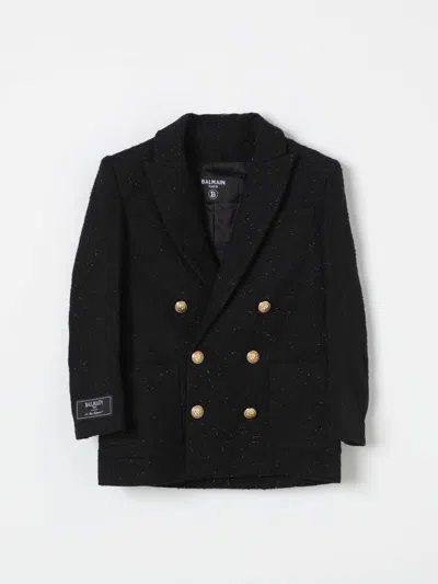 Balmain Blazer  Kids Color Black In Schwarz