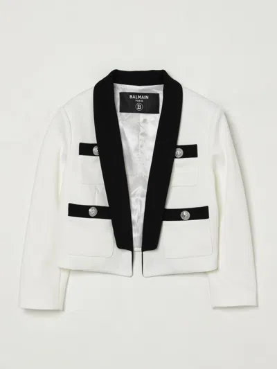 Balmain Blazer  Kids Color White