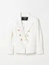 Balmain Kids' Blazer  Kinder Farbe Weiss