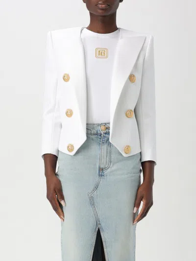 Balmain Blazer  Woman Colour White