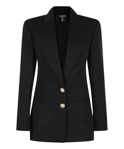 Balmain Blazer In Black