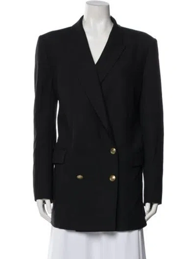 Pre-owned Balmain Blazer In Black