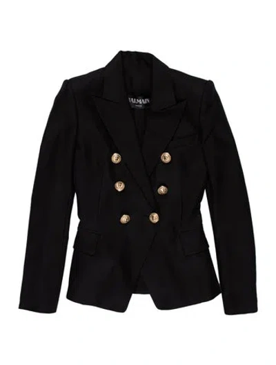 Pre-owned Balmain Blazer In Black