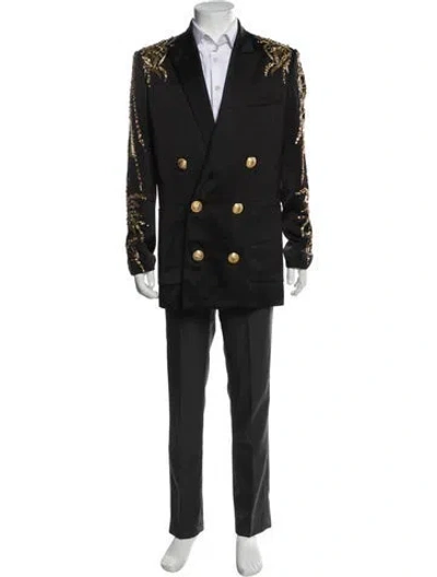 Pre-owned Balmain Blazer In Black