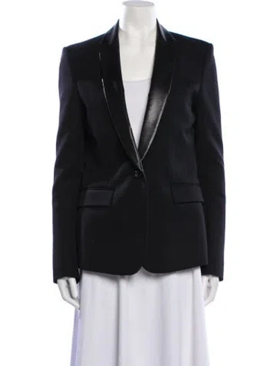Pre-owned Balmain Blazer In Black