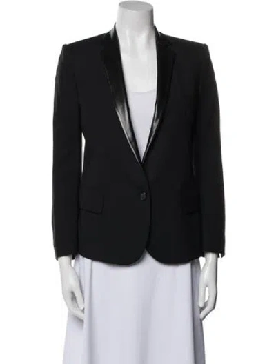 Pre-owned Balmain Blazer In Black