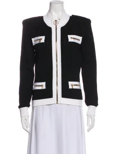 Pre-owned Balmain Blazer In Black