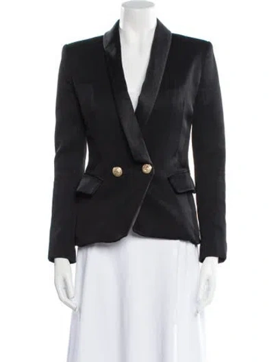 Pre-owned Balmain Blazer In Black