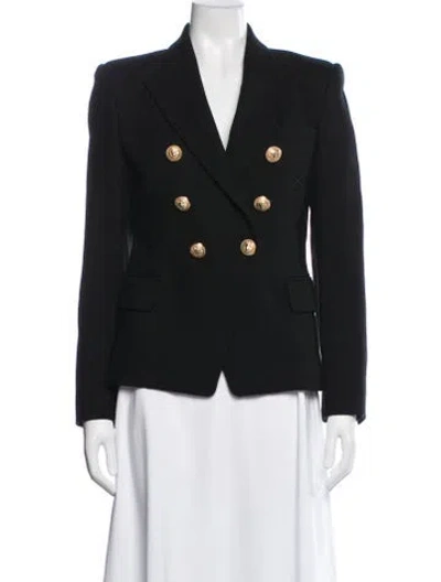 Pre-owned Balmain Blazer In Black