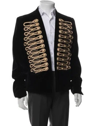 Pre-owned Balmain Blazer In Black