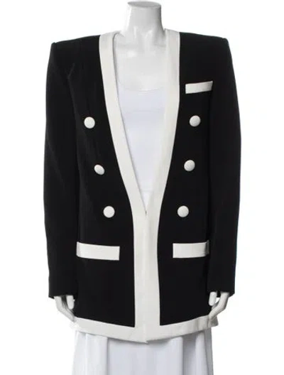 Pre-owned Balmain Blazer In Black
