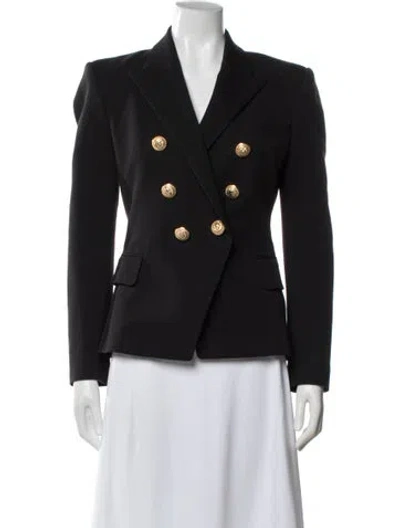 Pre-owned Balmain Blazer In Black