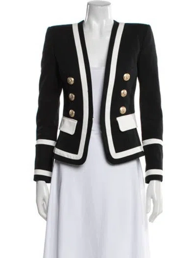 Pre-owned Balmain Blazer In Black