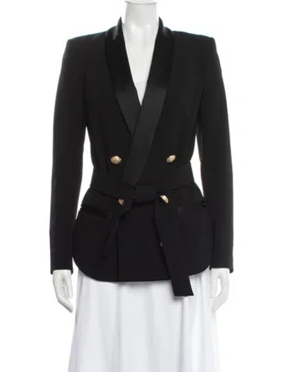 Pre-owned Balmain Blazer In Black