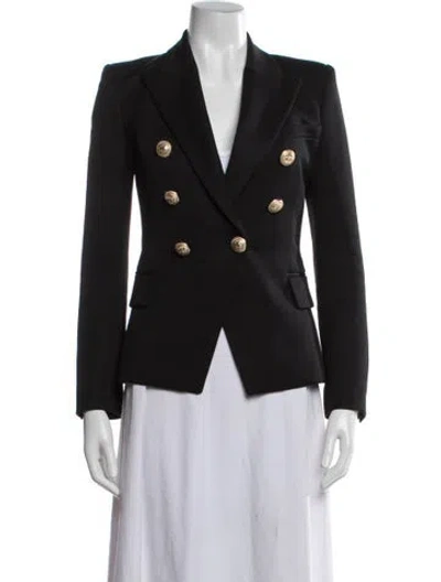 Pre-owned Balmain Blazer In Black