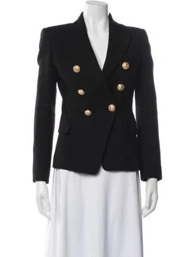 Pre-owned Balmain Blazer In Black