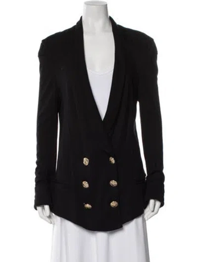 Pre-owned Balmain Blazer In Black