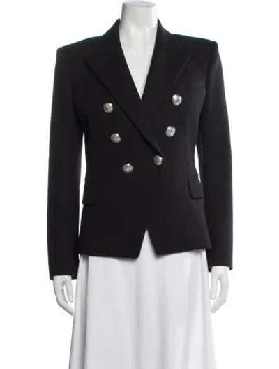 Pre-owned Balmain Blazer In Black