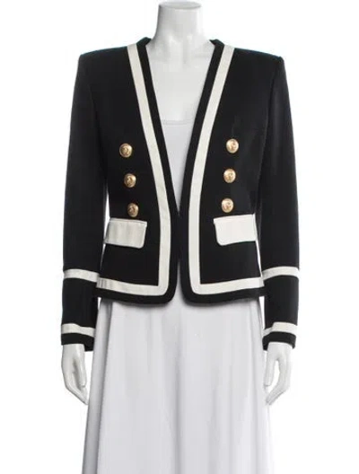 Pre-owned Balmain Blazer In Black
