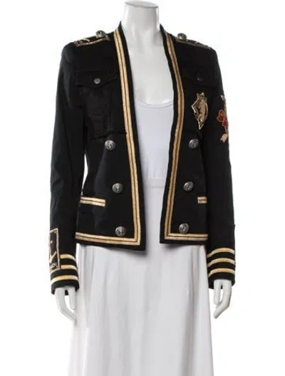 Pre-owned Balmain Blazer In Black