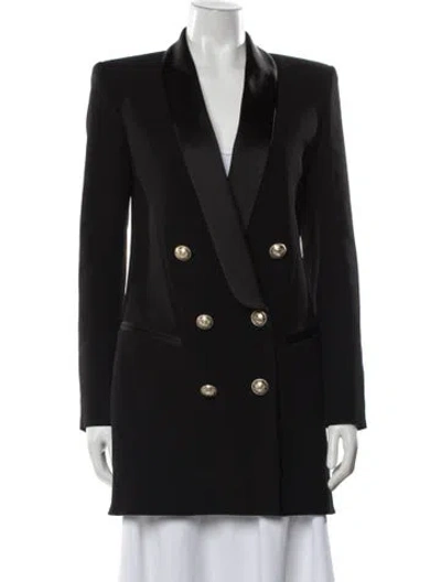 Pre-owned Balmain Blazer In Black