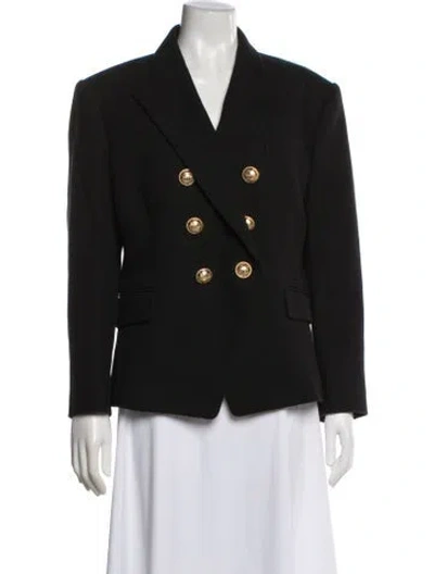 Pre-owned Balmain Blazer In Black