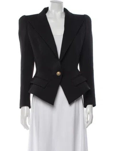 Pre-owned Balmain Blazer In Black