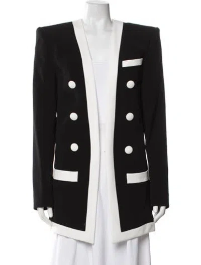 Pre-owned Balmain Blazer In Black