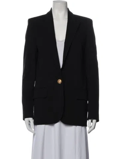 Pre-owned Balmain Blazer In Black