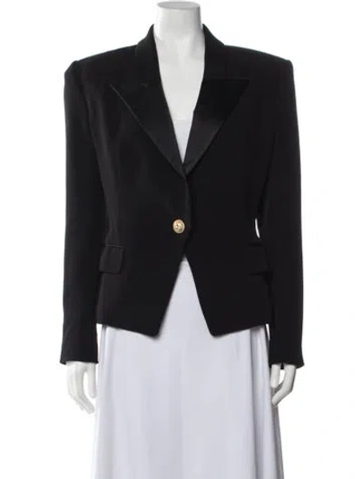 Pre-owned Balmain Blazer In Black