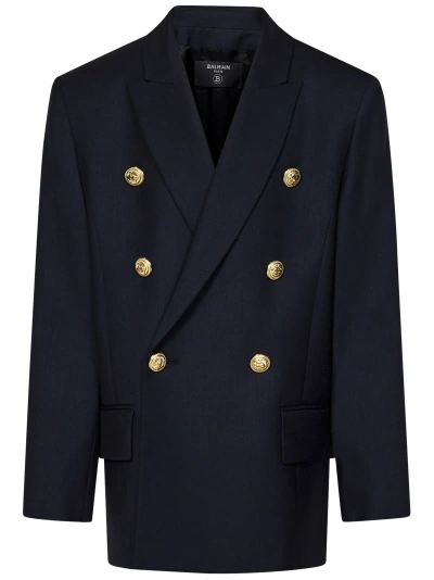 Balmain Kids' Blazer In Black