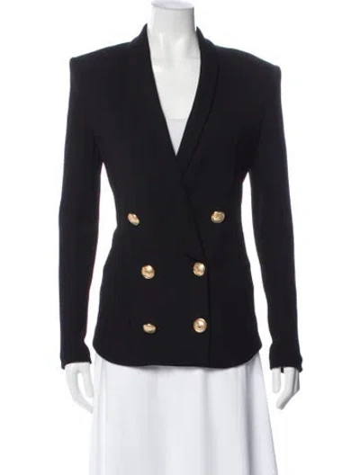 Pre-owned Balmain Blazer In Blue