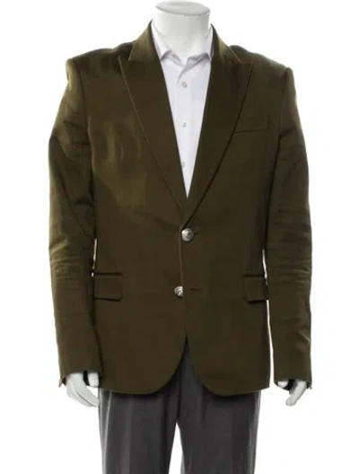 Pre-owned Balmain Blazer In Brown