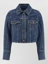 Balmain Blazer Featuring Chest Pockets Long Sleeves In Blue