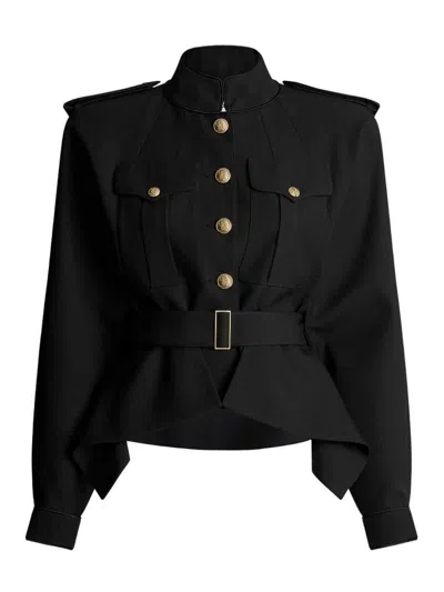 Balmain Blazer - Negro In Black