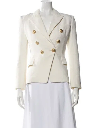 Pre-owned Balmain Blazer In Neutral