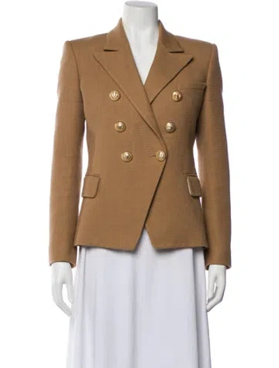 Pre-owned Balmain Blazer In Neutral