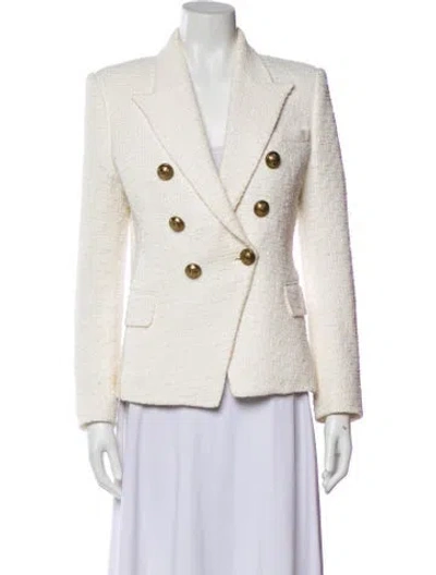 Pre-owned Balmain Blazer In Neutral