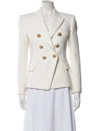 Pre-owned Balmain Blazer In Neutral