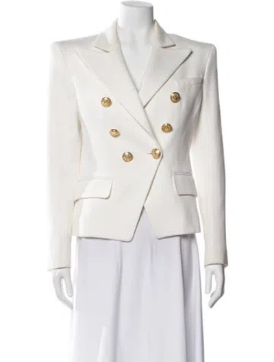 Pre-owned Balmain Blazer In Neutral