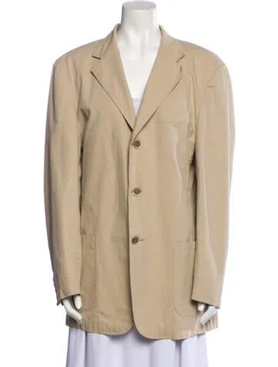 Pre-owned Balmain Blazer In Neutral