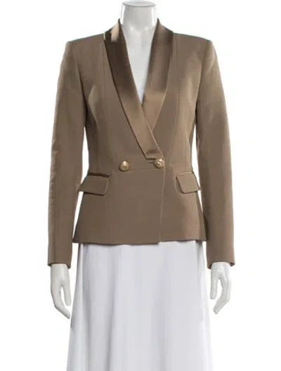 Pre-owned Balmain Blazer In Neutral