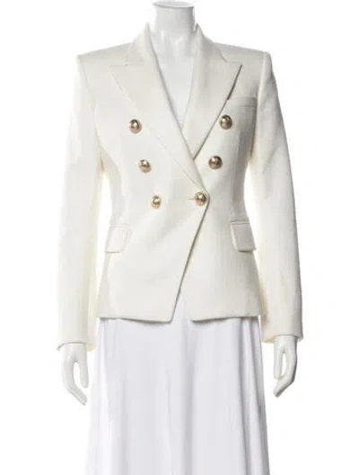 Pre-owned Balmain Blazer In Neutral