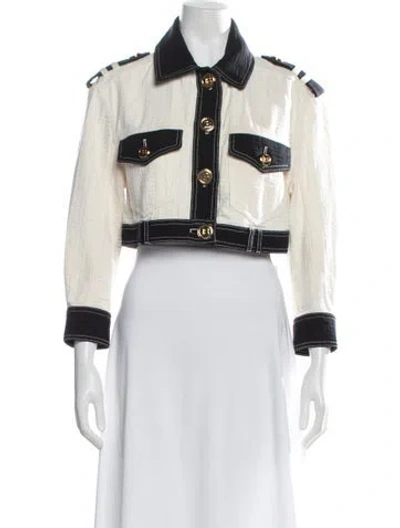Pre-owned Balmain Blazer In Neutral