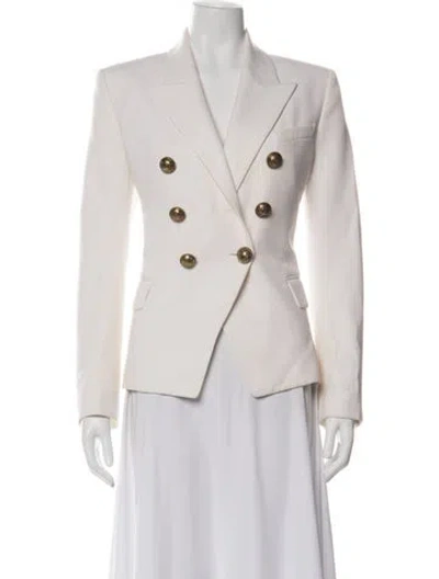Pre-owned Balmain Blazer In Neutral