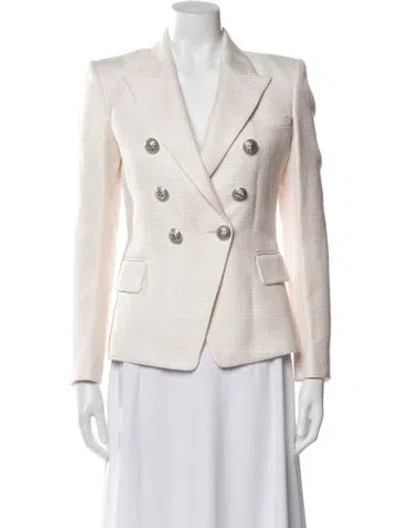 Pre-owned Balmain Blazer In Neutral