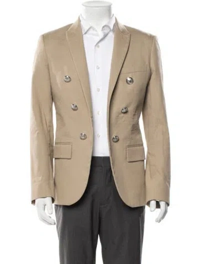 Pre-owned Balmain Blazer In Neutrals