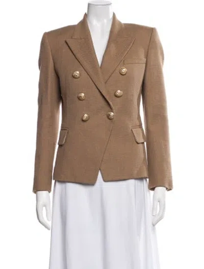Pre-owned Balmain Blazer In Neutrals