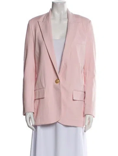 Pre-owned Balmain Blazer In Pink